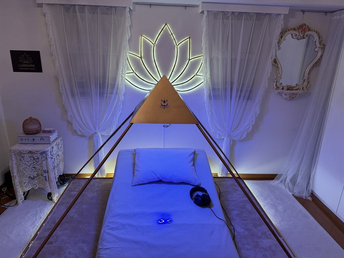 Ginza Pyramid Luminara wellness room in Tokyo