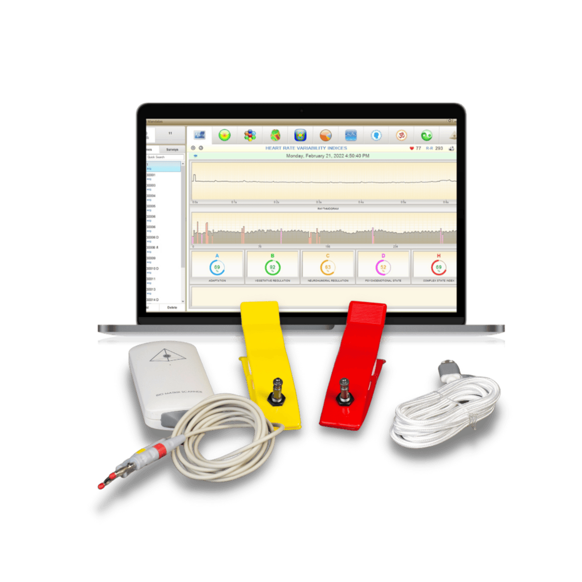 Bio Matrix Scan product system visual